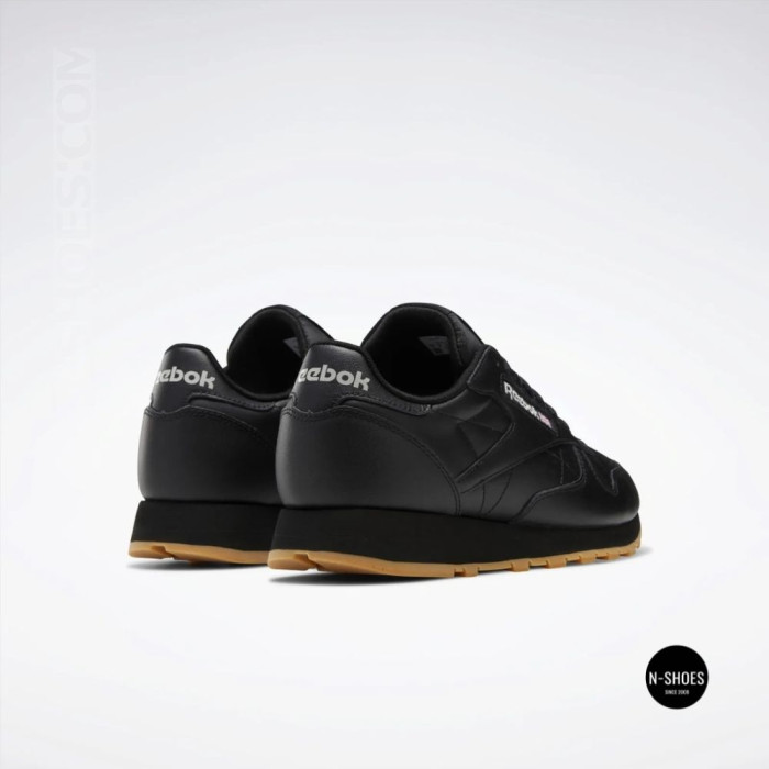 Reebok EU-CLASSIC LEATHER 100008493 6322: черная кожаная классика
