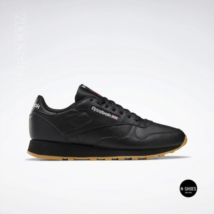 Reebok EU-CLASSIC LEATHER 100008493 6322: черная кожаная классика