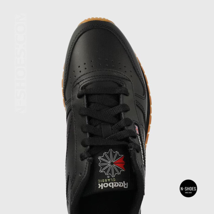 Reebok EU-CLASSIC LEATHER 100008493 6322: черная кожаная классика