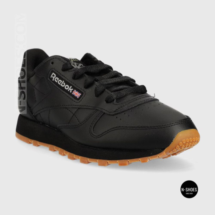 Reebok EU-CLASSIC LEATHER 100008493 6322: черная кожаная классика