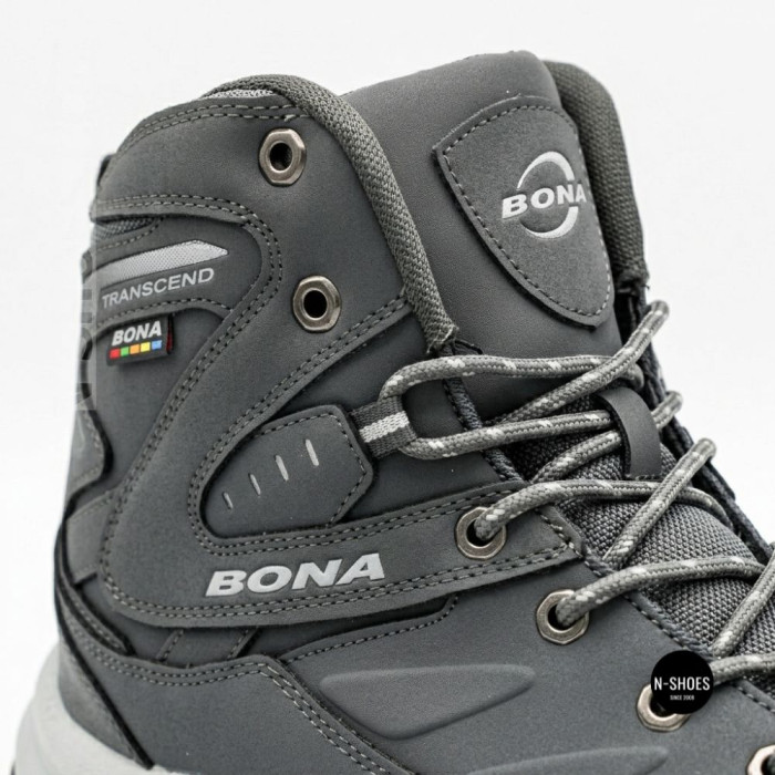 Ботинки Bona 856R-6 Dark Grey-Silver 6353: зима без компромиссов