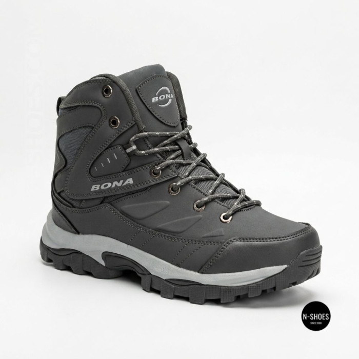 Ботинки Bona 856R-6 Dark Grey-Silver 6353: зима без компромиссов