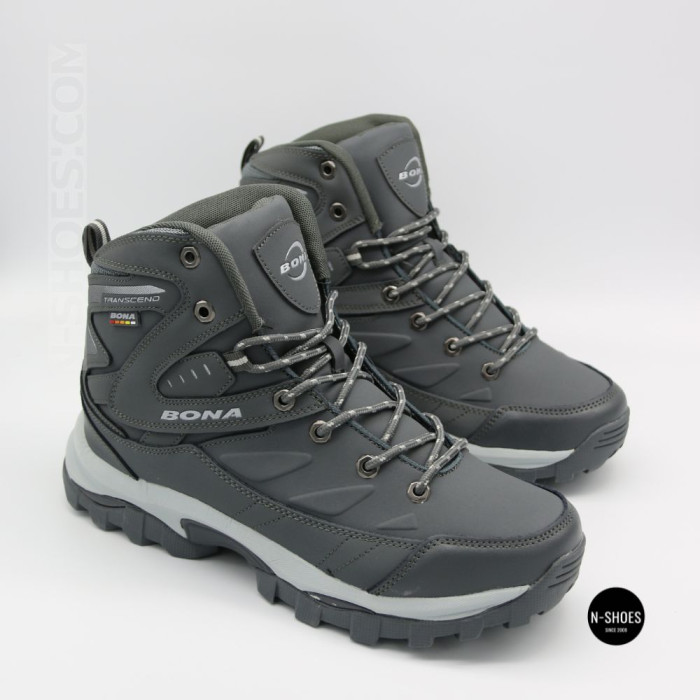 Ботинки Bona 856R-6 Dark Grey-Silver 6353: зима без компромиссов