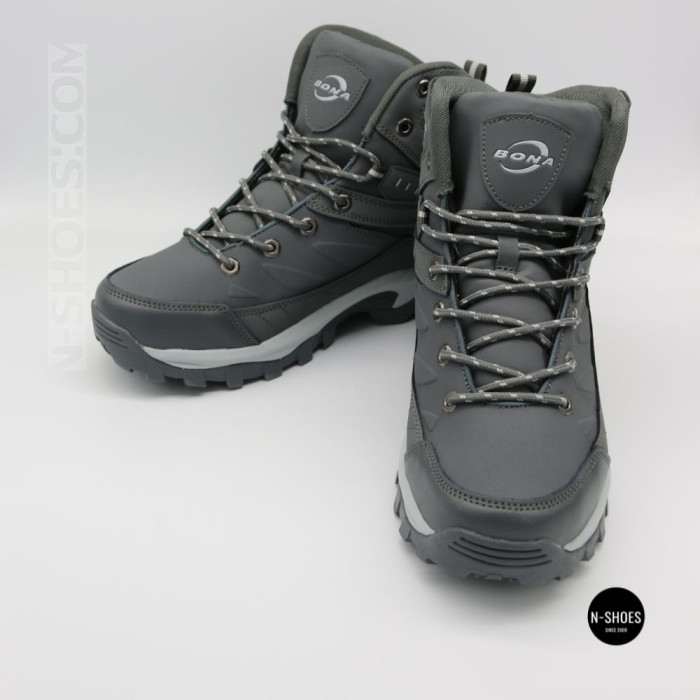 Ботинки Bona 856R-6 Dark Grey-Silver 6353: зима без компромиссов
