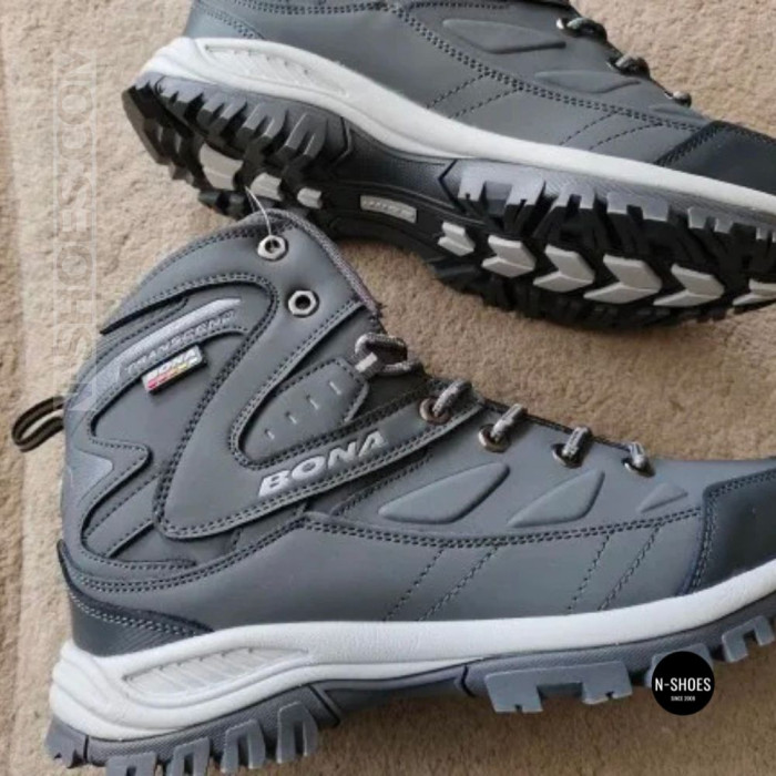 Ботинки Bona 856R-6 Dark Grey-Silver 6353: зима без компромиссов