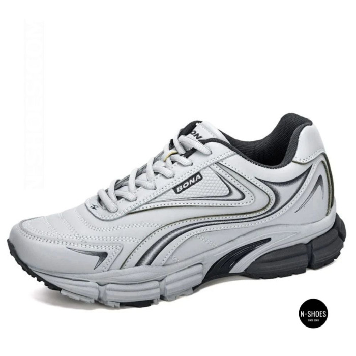 Кроссовки Bona 885M-2 Lt. Grey-Dark Grey 6355 - шаг без усталости