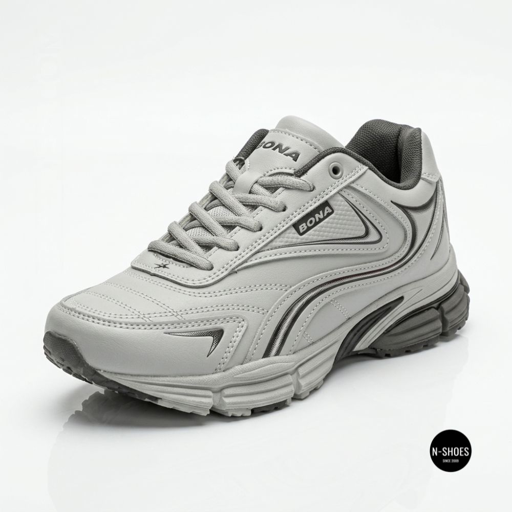 Кроссовки Bona 885M-2 Lt. Grey-Dark Grey 6355 - шаг без усталости