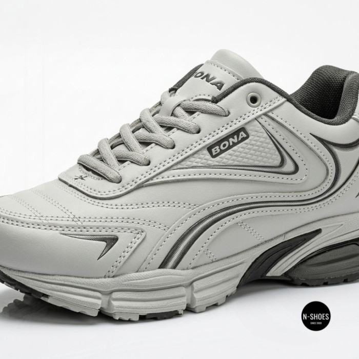 Кроссовки Bona 885M-2 Lt. Grey-Dark Grey 6355 - шаг без усталости
