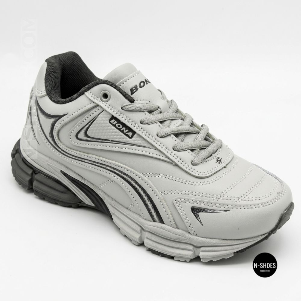 Кроссовки Bona 885M-2 Lt. Grey-Dark Grey 6355 - шаг без усталости