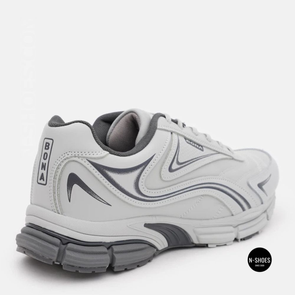 Кроссовки Bona 885M-2 Lt. Grey-Dark Grey 6355 - шаг без усталости