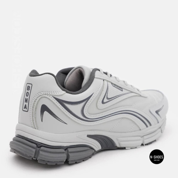 Кроссовки Bona 885M-2 Lt. Grey-Dark Grey 6355 - шаг без усталости