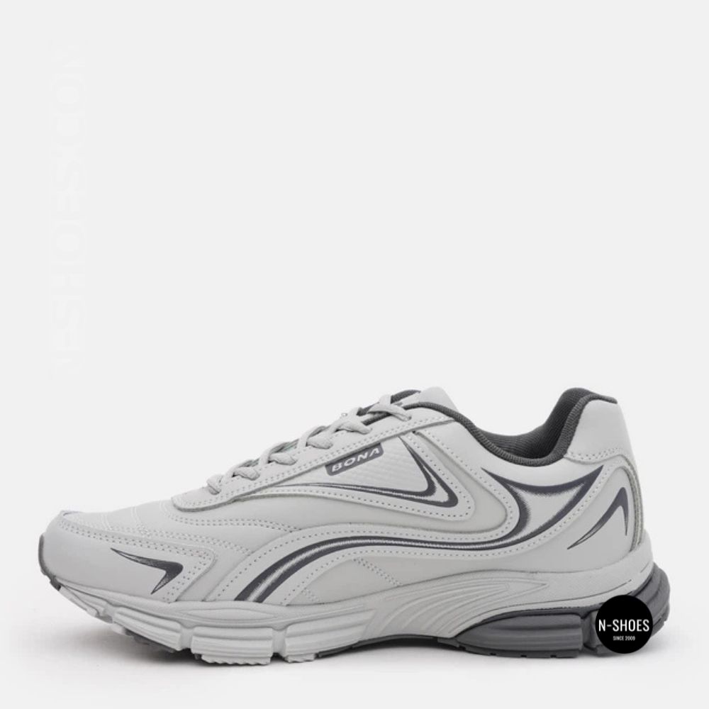 Кроссовки Bona 885M-2 Lt. Grey-Dark Grey 6355 - шаг без усталости