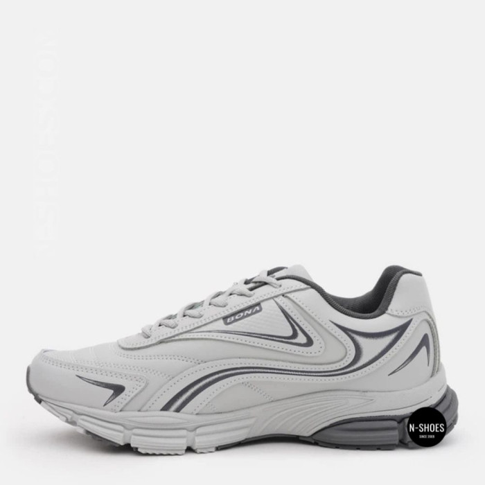 Кроссовки Bona 885M-2 Lt. Grey-Dark Grey 6355 - шаг без усталости