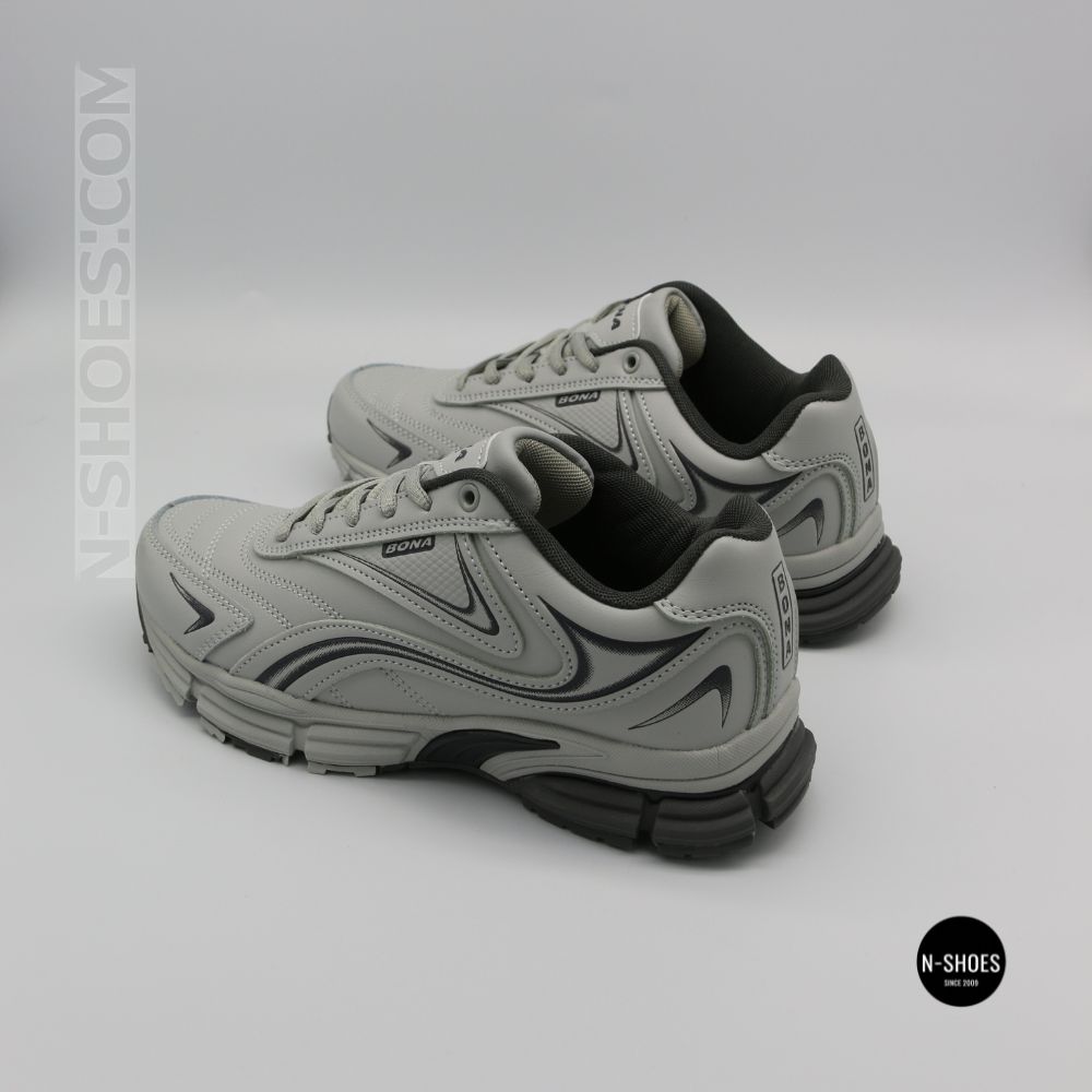 Кроссовки Bona 885M-2 Lt. Grey-Dark Grey 6355 - шаг без усталости