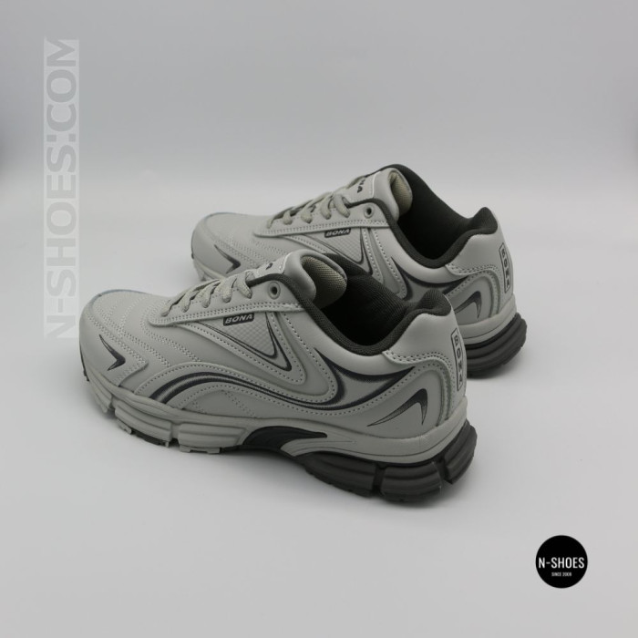 Кроссовки Bona 885M-2 Lt. Grey-Dark Grey 6355 - шаг без усталости