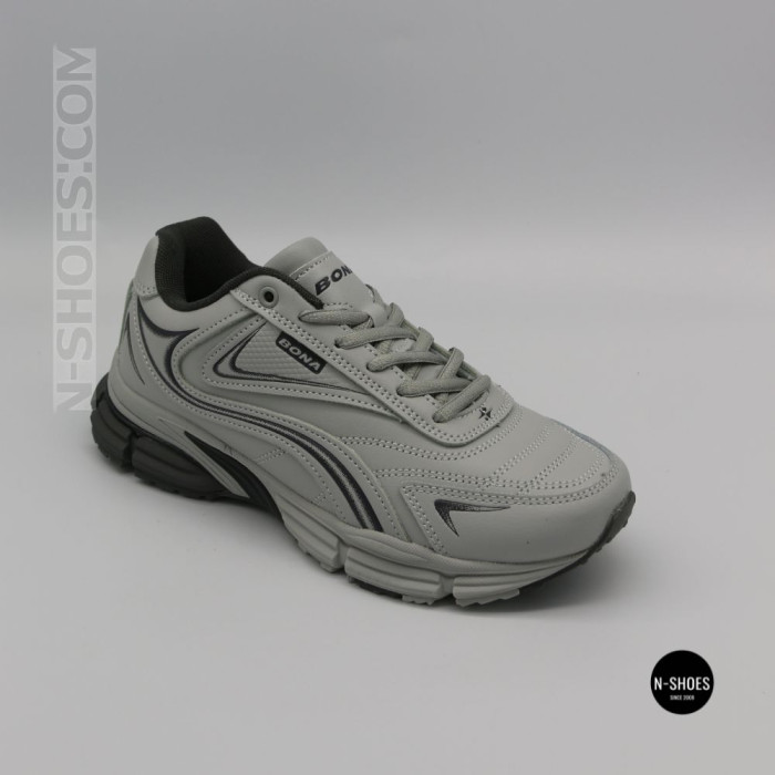 Кроссовки Bona 885M-2 Lt. Grey-Dark Grey 6355 - шаг без усталости