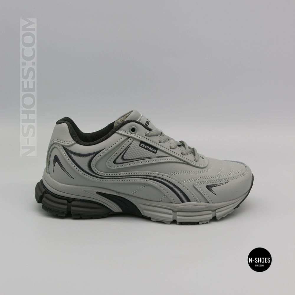 Кроссовки Bona 885M-2 Lt. Grey-Dark Grey 6355 - шаг без усталости