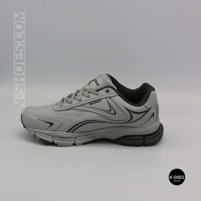 Кроссовки Bona 885M-2 Lt. Grey-Dark Grey 6355 - шаг без усталости