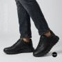 N-SHOES Fabio 216244 FM-1-5913-1 6365 BLACK з натуральної шкіри: чорні кросівки на кожен день