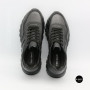 N-SHOES Fabio 216244 FM-1-5913-1 6365 BLACK з натуральної шкіри: чорні кросівки на кожен день