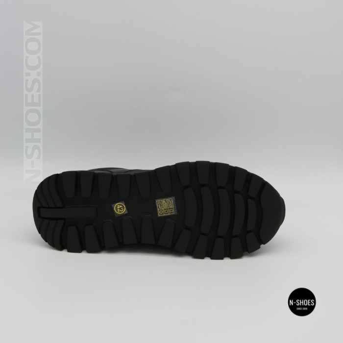 N-SHOES Fabio 216244 FM-1-5913-1 6365 BLACK: черные кроссовки на каждый день