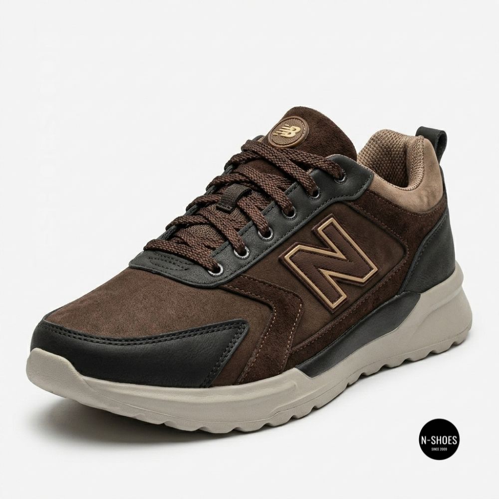 Мужские кроссовки N-SHOES Minardi 54-1 brown 6376 - стиль и комфорт
