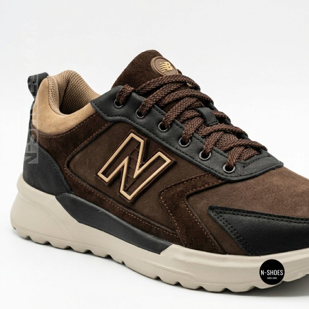 Мужские кроссовки N-SHOES Minardi 54-1 brown 6376 - стиль и комфорт