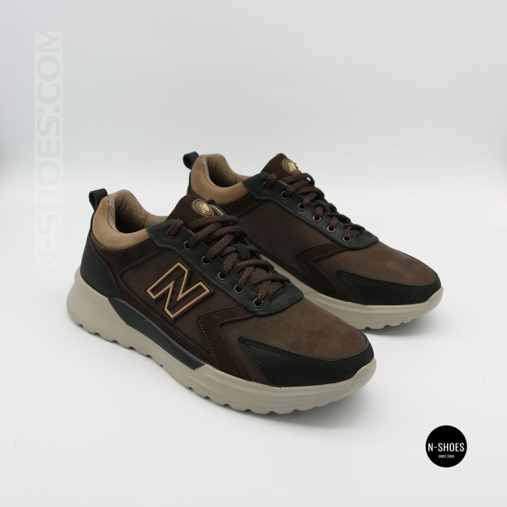 Мужские кроссовки N-SHOES Minardi 54-1 brown 6376 - стиль и комфорт
