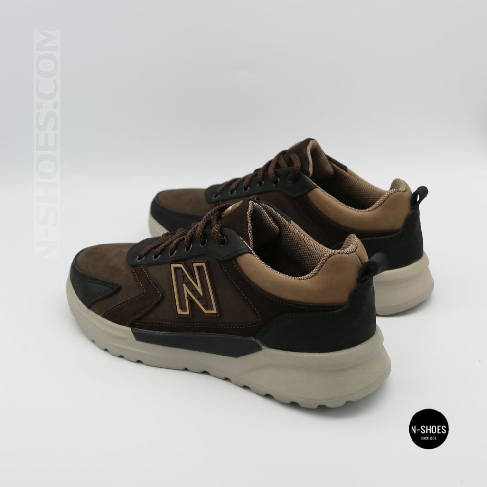 Мужские кроссовки N-SHOES Minardi 54-1 brown 6376 - стиль и комфорт