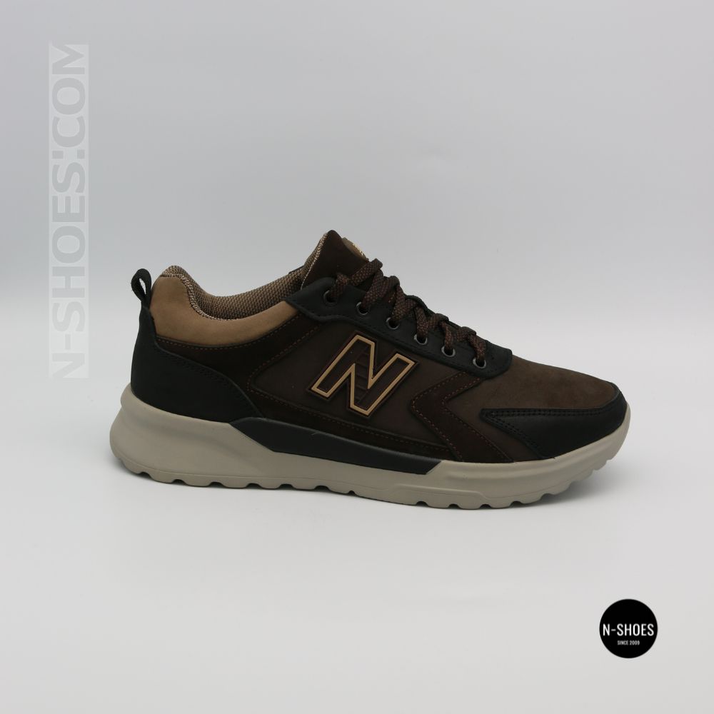 Мужские кроссовки N-SHOES Minardi 54-1 brown 6376 - стиль и комфорт