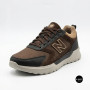 Мужские кроссовки N-SHOES Minardi 54-1 brown 6376 - стиль и комфорт
