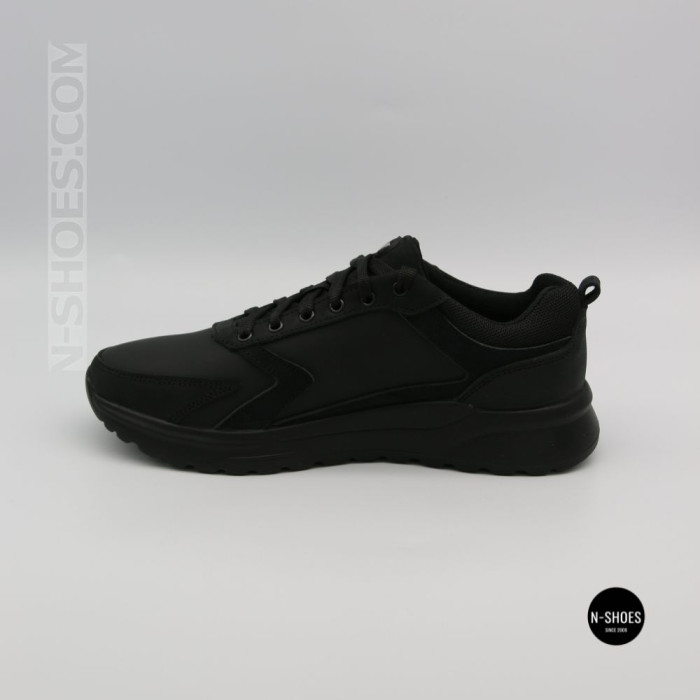 Кожаные кроссовки N-SHOES Minardi 54-2 black 6377 для стиля