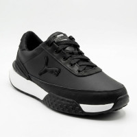 Чоловічі шкіряні кросівки N-SHOES Minardi black 6405 демі класичний стиль та щоденний комфорт