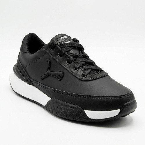 Чоловічі шкіряні кросівки N-SHOES Minardi black 6405 демі класичний стиль та щоденний комфорт
