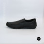 Black Leather Comfort Moccasins NS 016 6407 for Your Feet