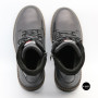 Winter Leather Boots NS n3 Black 6411 with Natural Wool