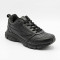 Мужские кожаные кроссовки Bona 836v black 6415 полностью черного цвета спортивные демисезонные на массивной подошве