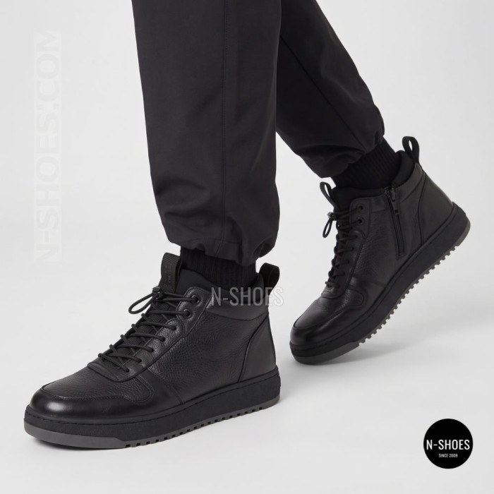 Men's Winter Genuine Leather Boots Monelli 216286 6448