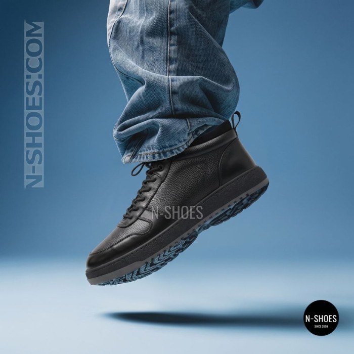 Men's Winter Genuine Leather Boots Monelli 216286 6448