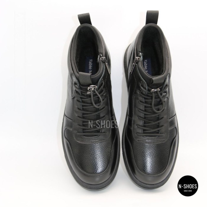 Men's Winter Genuine Leather Boots Monelli 216286 6448