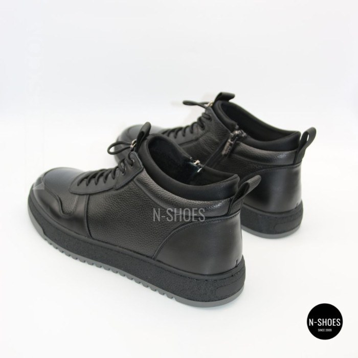 Men's Winter Genuine Leather Boots Monelli 216286 6448
