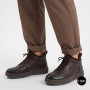 Мужские зимние кожаные кроссовки N-SHOES Fabio 216351 FM-1-5916-2 BROWN 6449