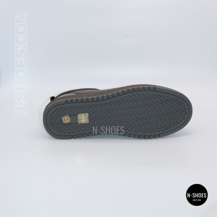 Мужские зимние кожаные кроссовки N-SHOES Fabio 216351 FM-1-5916-2 BROWN 6449