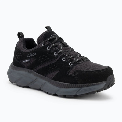 Трекинговые мужские кроссовки CMP Kamsel Low Hiking Multifunctional nero WP 3Q25987EO-U901 6461 Черные на мембране Gore-Tex