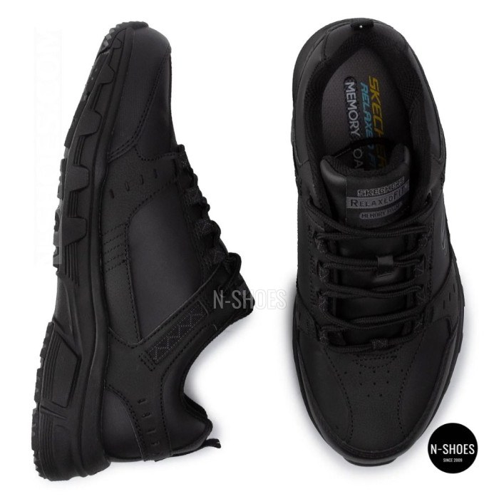 Комфортні чоловічі кросівки Skechers Redwick 51896 BBK 6462 Чорні