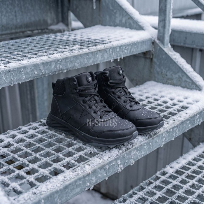 N-SHOES Minardi 39 6465 Black Boots: Superior Warmth & Street Style