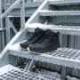 Men's Leather Winter Boots NS 2658 Black 6481 with Fur