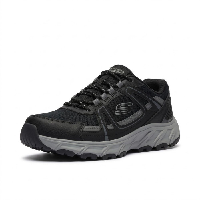 Black Skechers Hillcrest 237806 6498 BLK Sneakers: Maximum Comfort