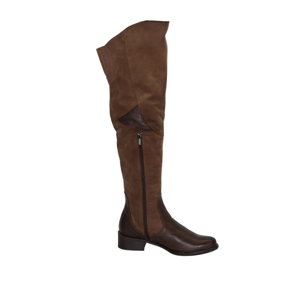 Жіночі руді чоботи зимові Kordel (Польща) модель 2093