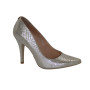 Жіночі сріблясті туфлі Senso (Польща) модель 2925